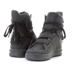 Alexandra Lace Back High Top Shoes Casual Dress Y2K‎ Gothic Boots Women's Size 6